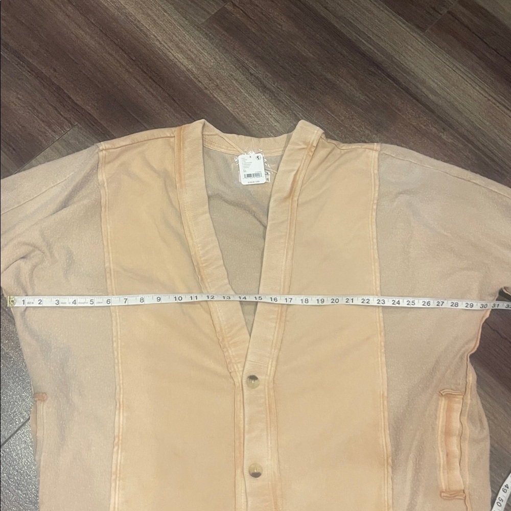NWT We The Free Dreamy Blue Cardi in Sand - Picture 4 of 6